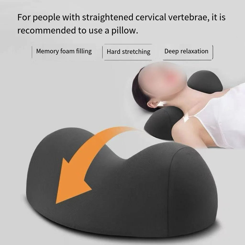Memory Cotton Cervical Pillow Sleeping Neck Pillow for Protecting The Cervical Spine Cozy Removable Portable Home Accessories